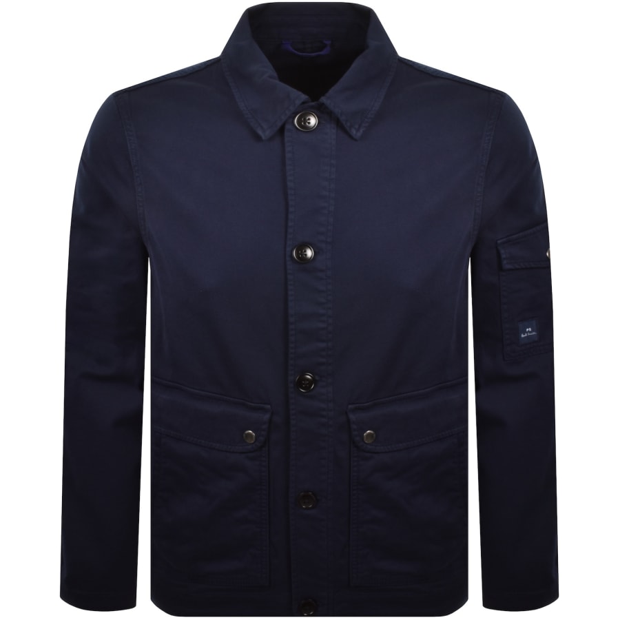 Image number 1 for Paul Smith Casual Overshirt Blue