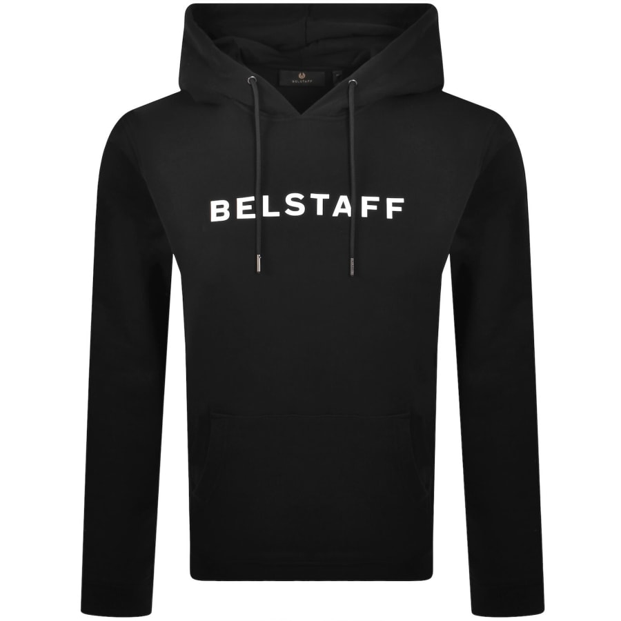 Image number 2 for Belstaff Logo Signature Hoodie Black