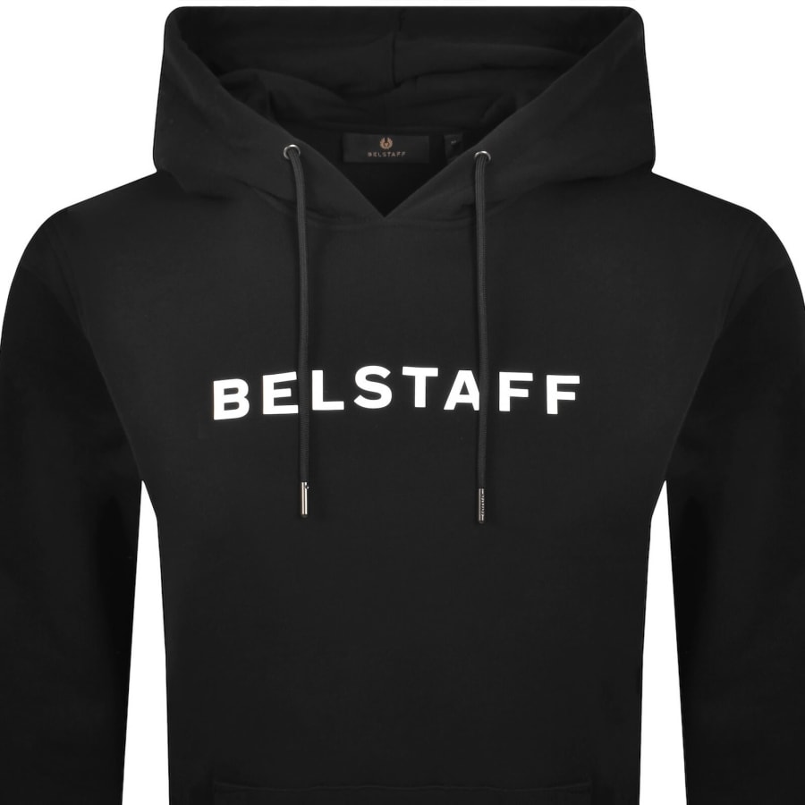 Image number 3 for Belstaff Logo Signature Hoodie Black