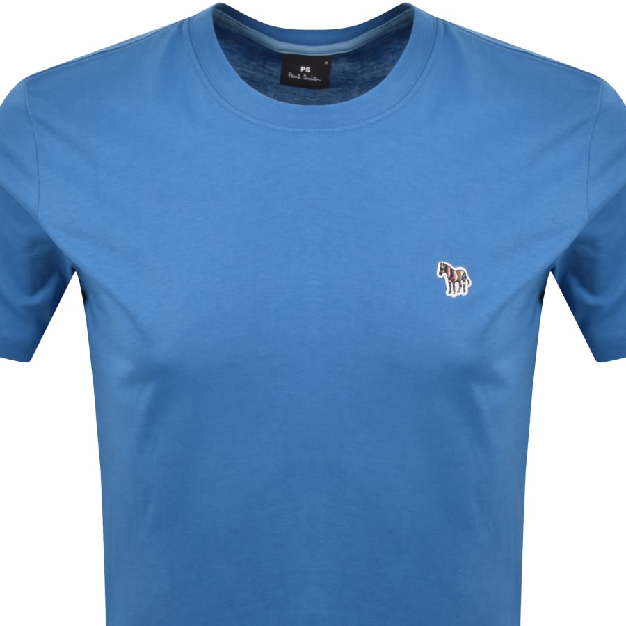 Image number 2 for Paul Smith Zebra T Shirt Blue