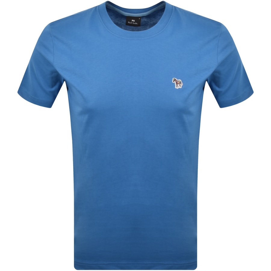 Image number 1 for Paul Smith Zebra T Shirt Blue