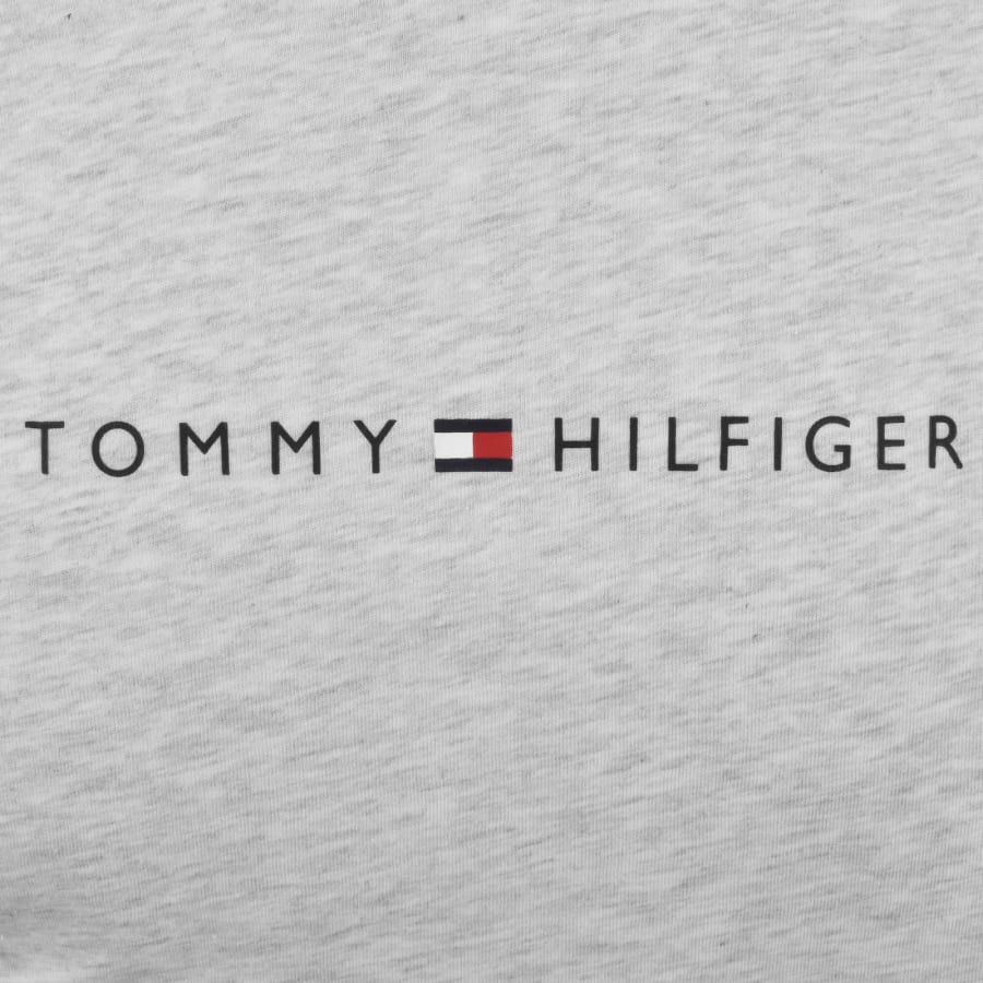 Image number 3 for Tommy Hilfiger Logo T Shirt Grey