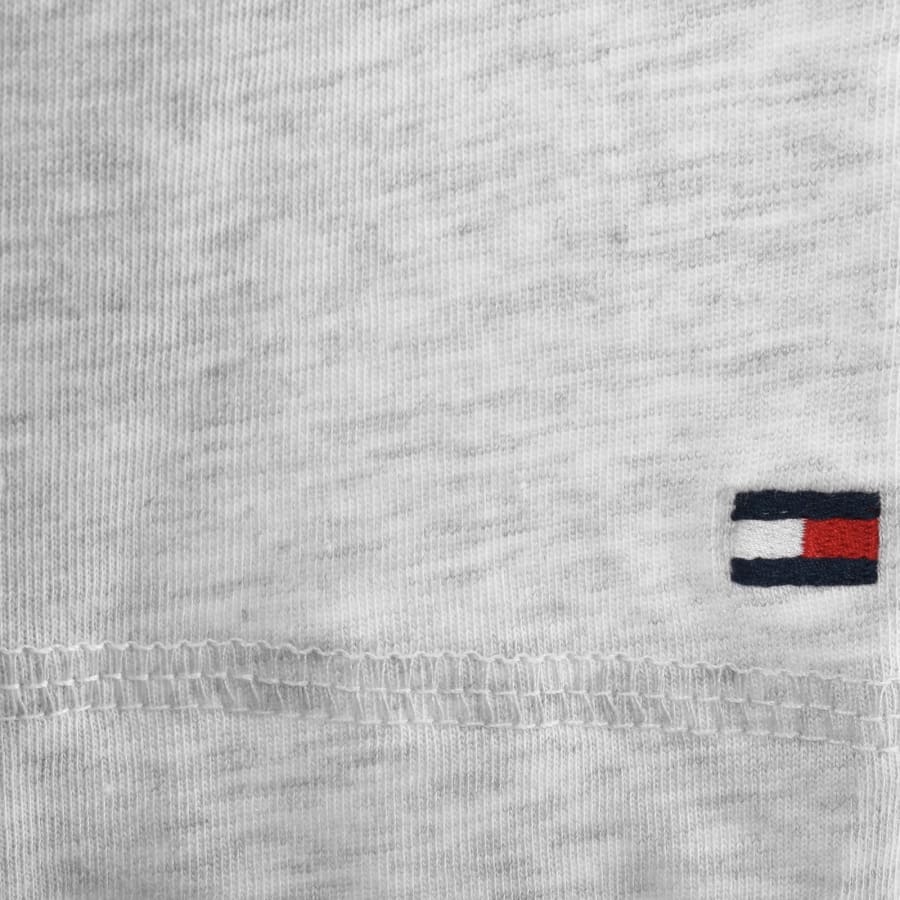 Image number 4 for Tommy Hilfiger Logo T Shirt Grey