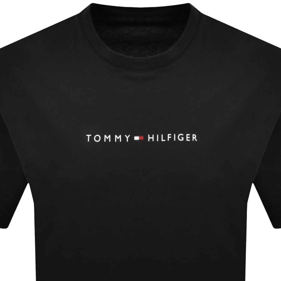 Image number 2 for Tommy Hilfiger Logo T Shirt Black