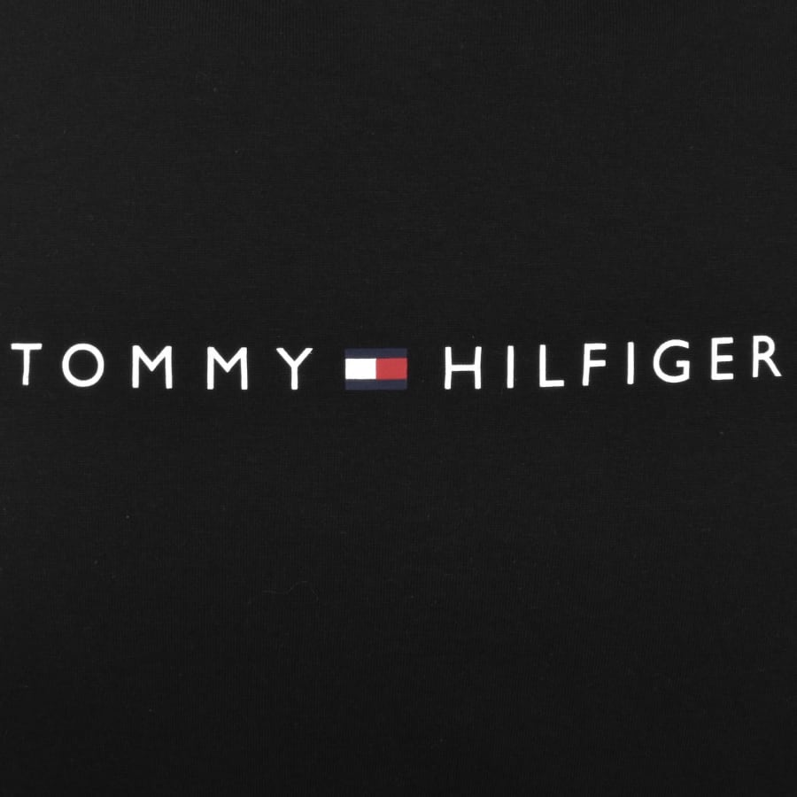 Image number 3 for Tommy Hilfiger Logo T Shirt Black