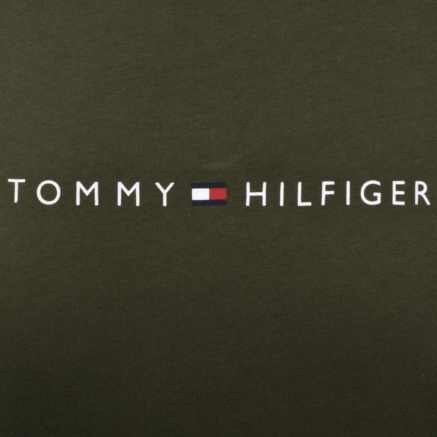 Image number 3 for Tommy Hilfiger Logo T Shirt Green