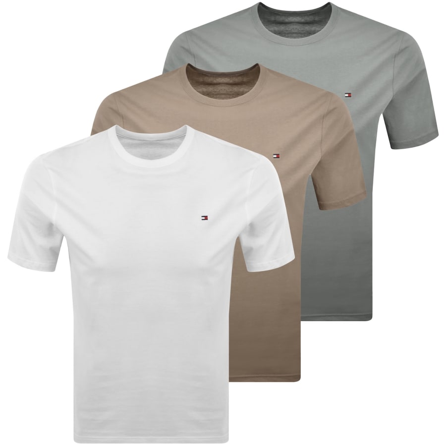 Image number 1 for Tommy Hilfiger 3 Pack T Shirts