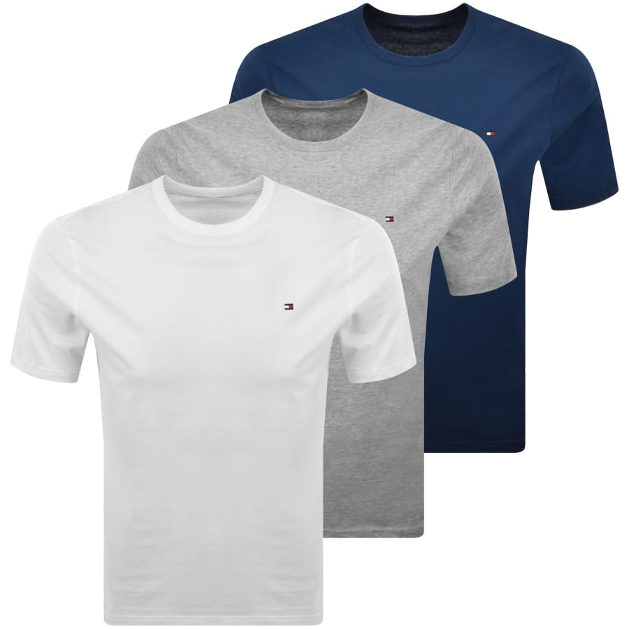 Image number 1 for Tommy Hilfiger 3 Pack T Shirts