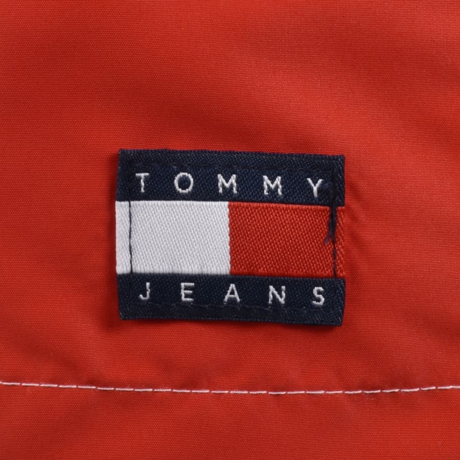 Image number 3 for Tommy Jeans Swim Shorts Red
