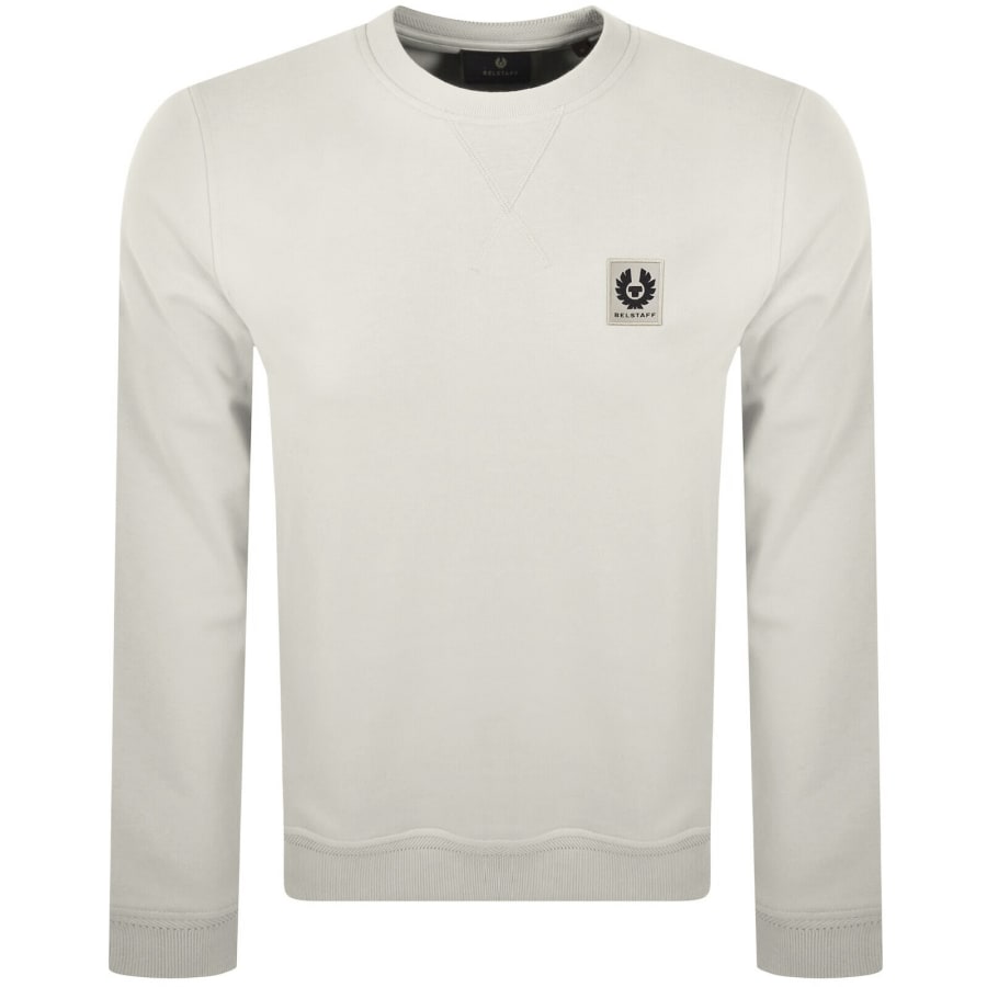 Image number 1 for Belstaff Logo Sweatshirt Off White