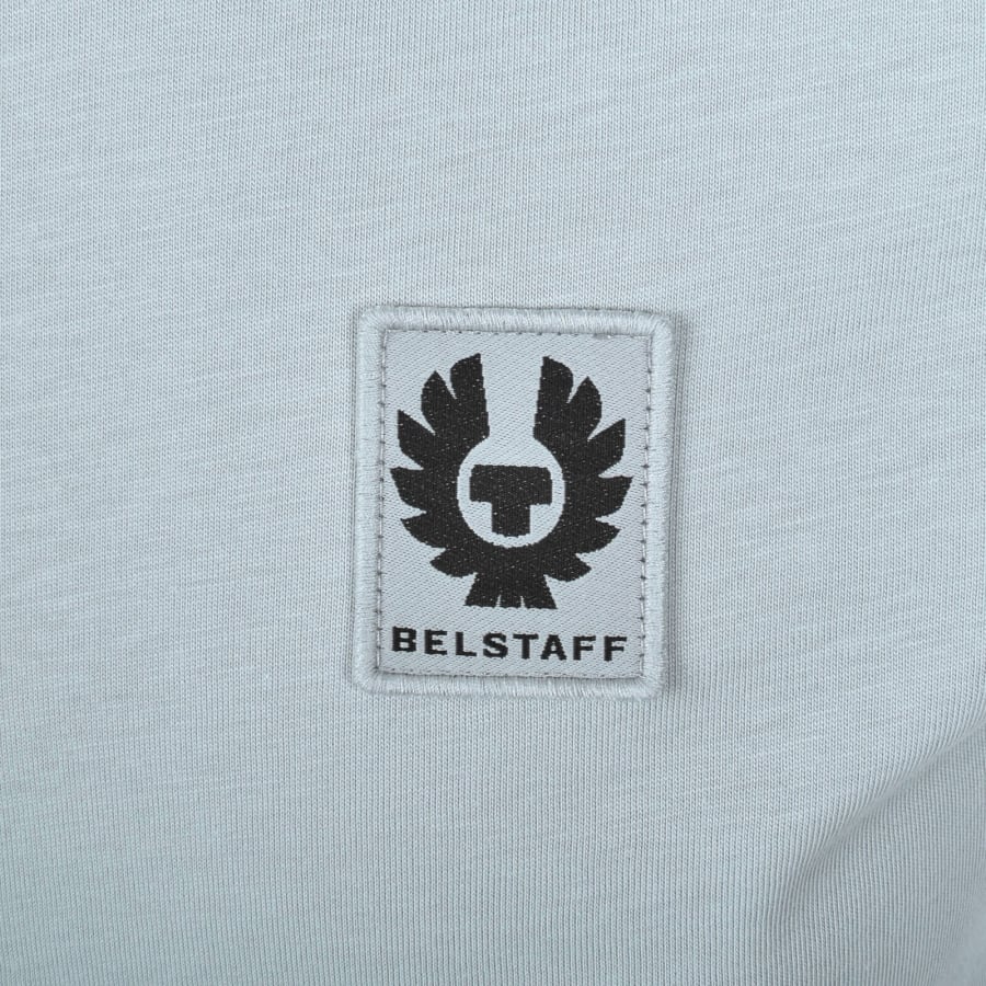 Image number 3 for Belstaff Crew Neck Sweatshirt Sky Blue