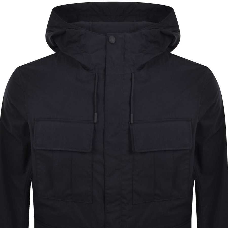 Image number 3 for Belstaff Cargo Jacket Navy