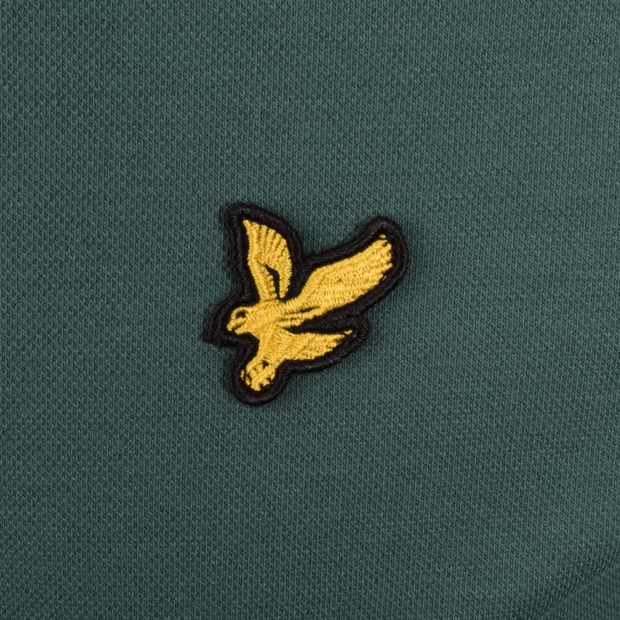 Image number 3 for Lyle And Scott Short Sleeved Polo T Shirt Green