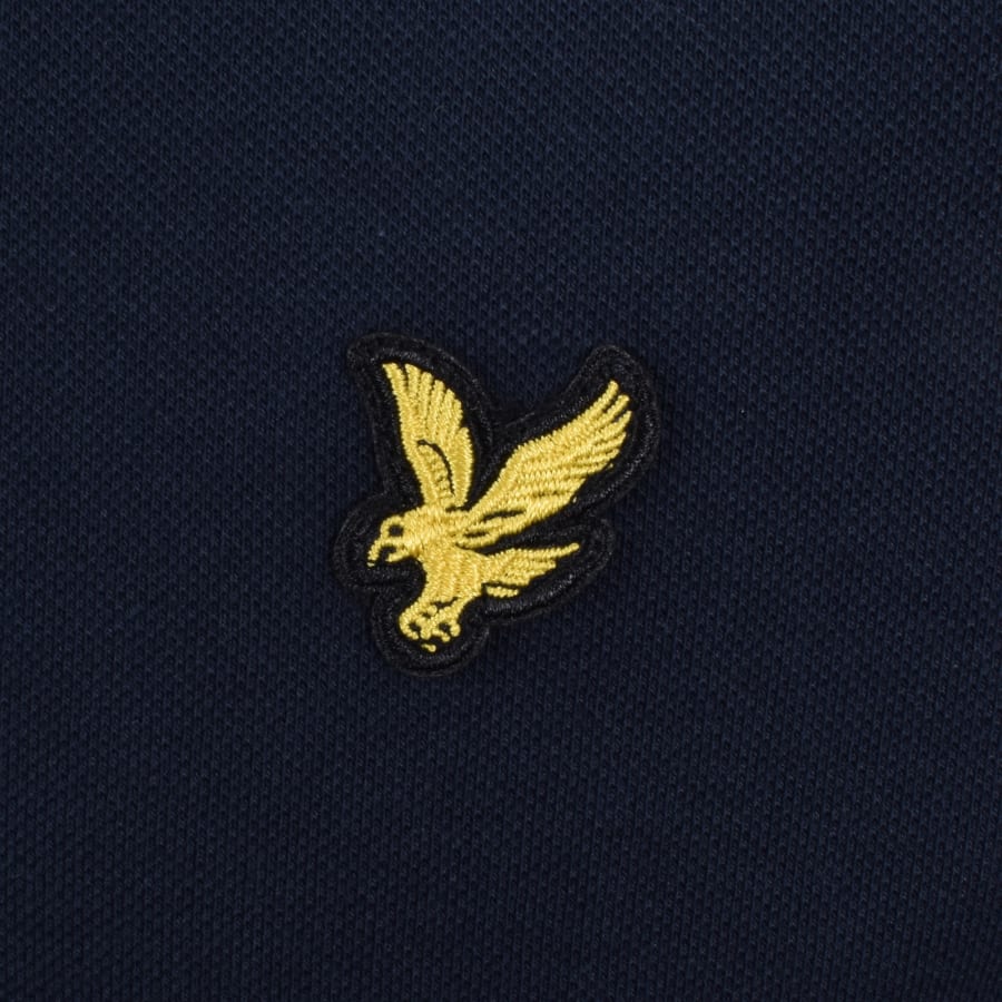Image number 3 for Lyle And Scott Fine Tipped T Shirt Navy