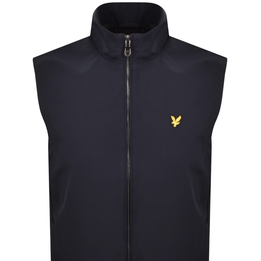 Image number 2 for Lyle And Scott Softshell Gilet Dark Navy