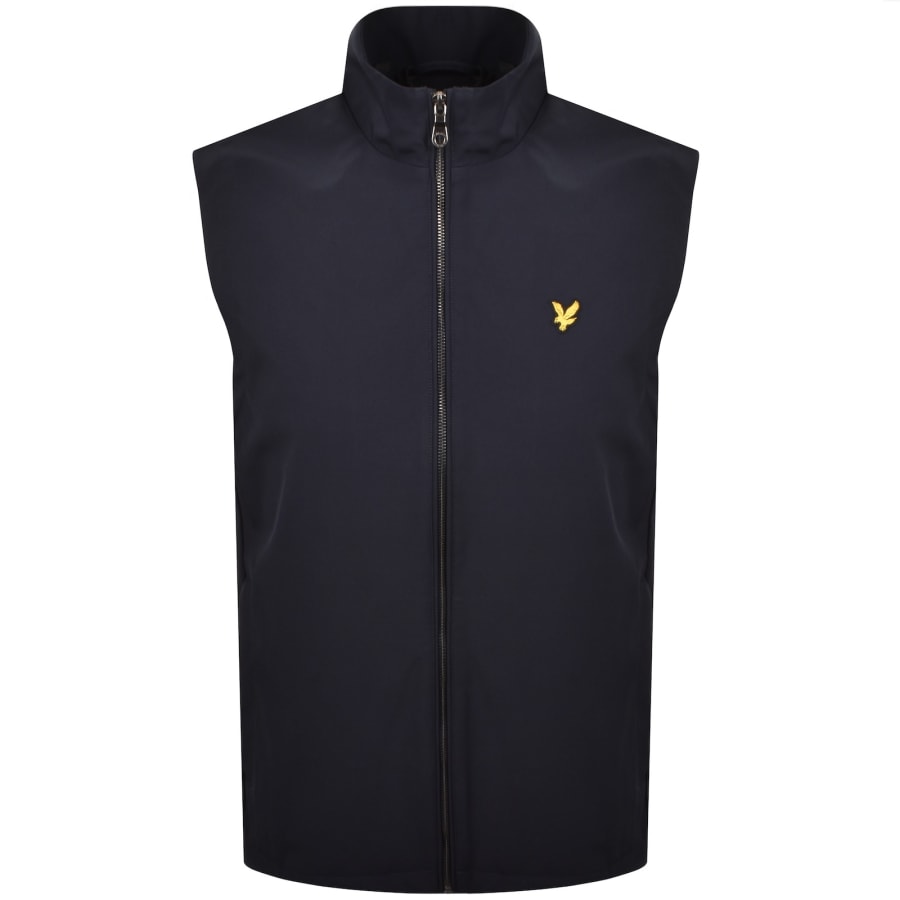 Image number 1 for Lyle And Scott Softshell Gilet Dark Navy