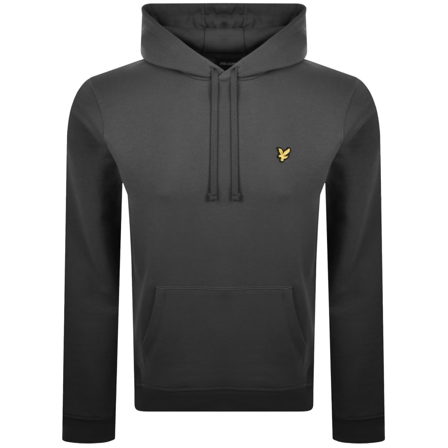 Image number 1 for Lyle And Scott Pullover Hoodie Grey
