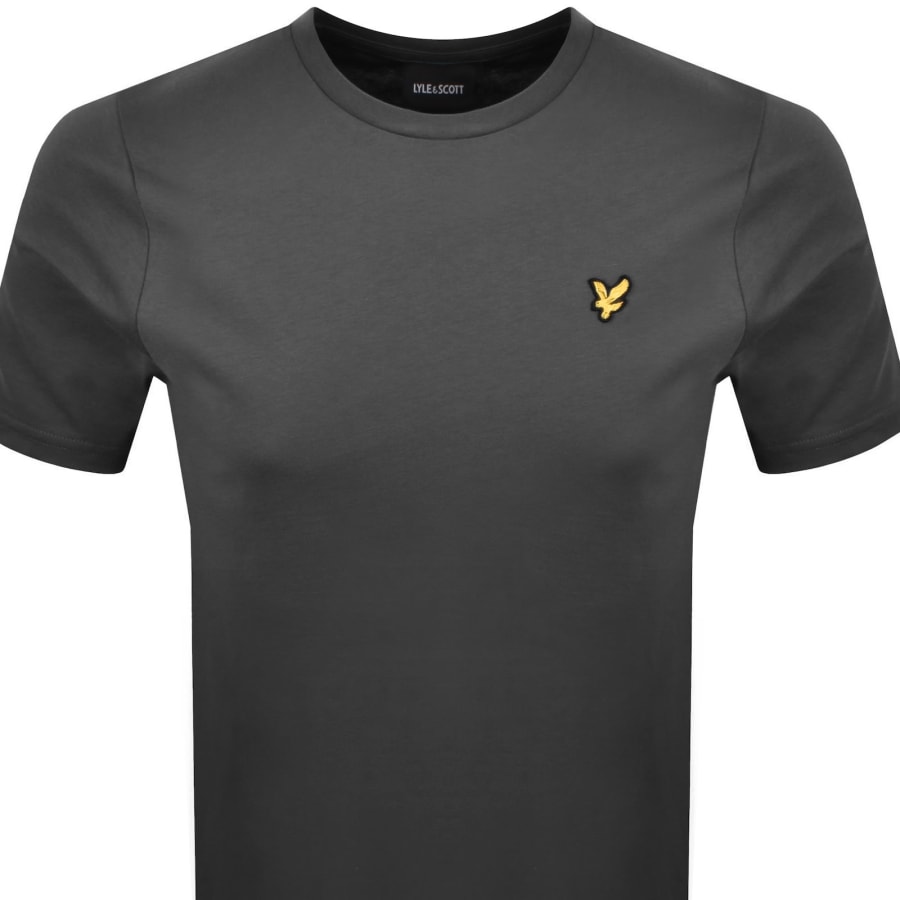 Image number 2 for Lyle And Scott Crew Neck T Shirt Grey