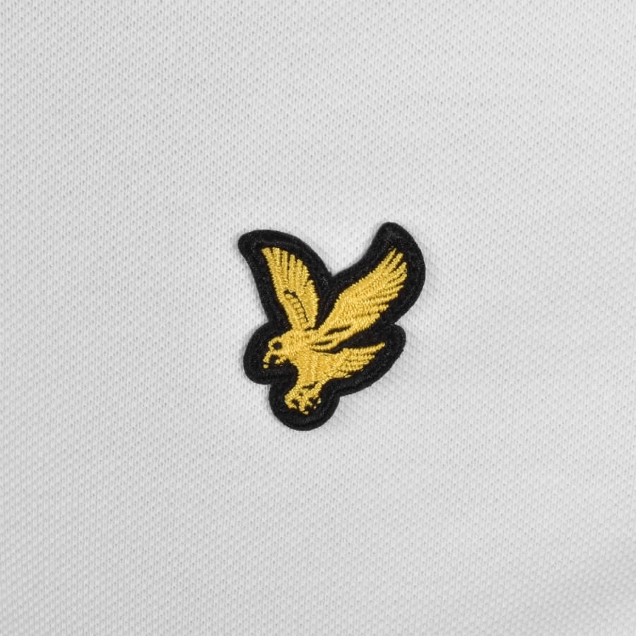 Image number 3 for Lyle And Scott Fine Tipped Polo T Shirt White