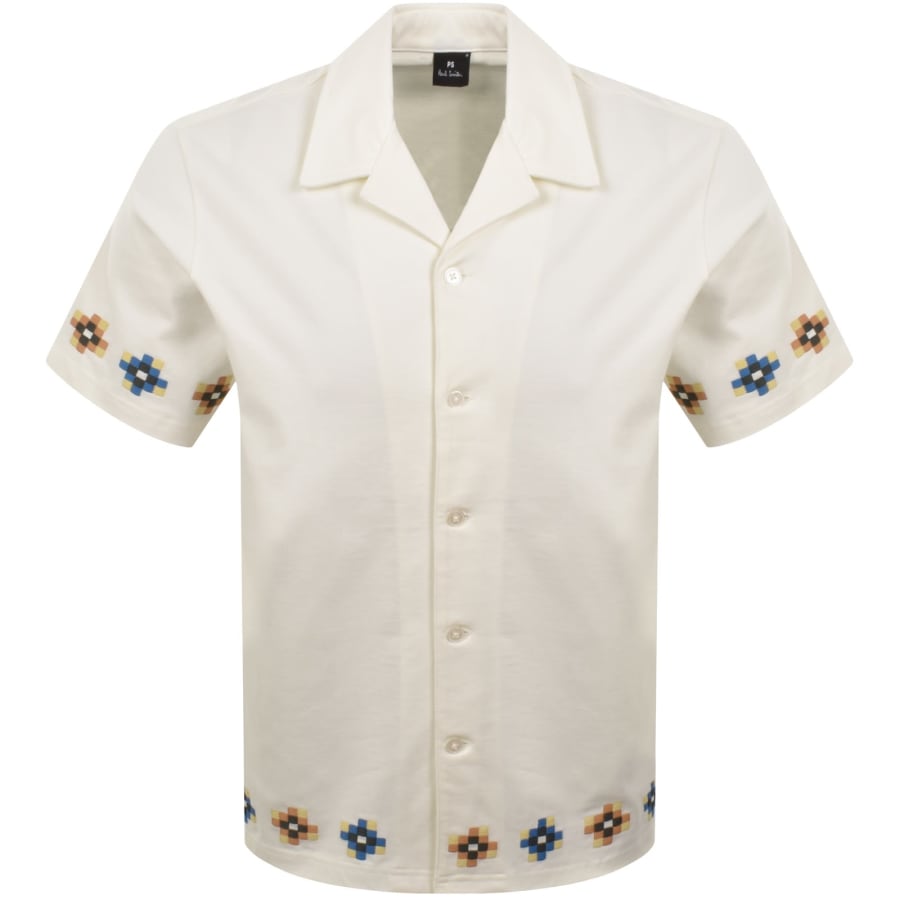 Image number 1 for Paul Smith Short Sleeve Shirt White