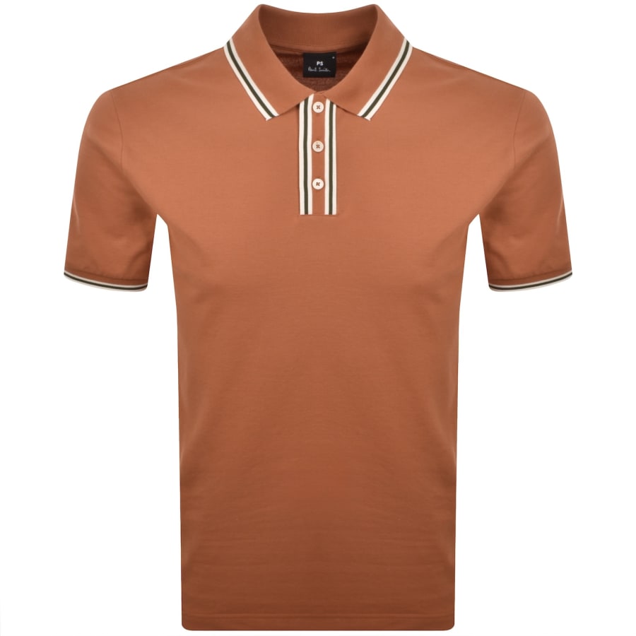 Image number 1 for Paul Smith Polo T Shirt Orange