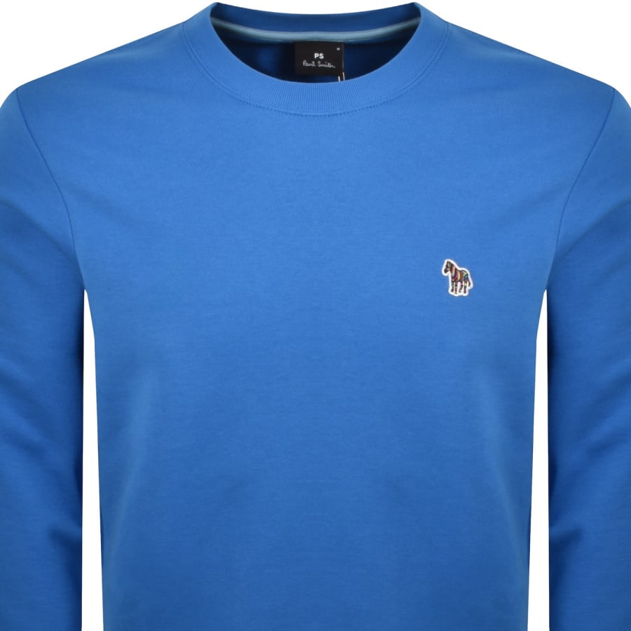 Image number 2 for Paul Smith Zebra Sweatshirt Blue