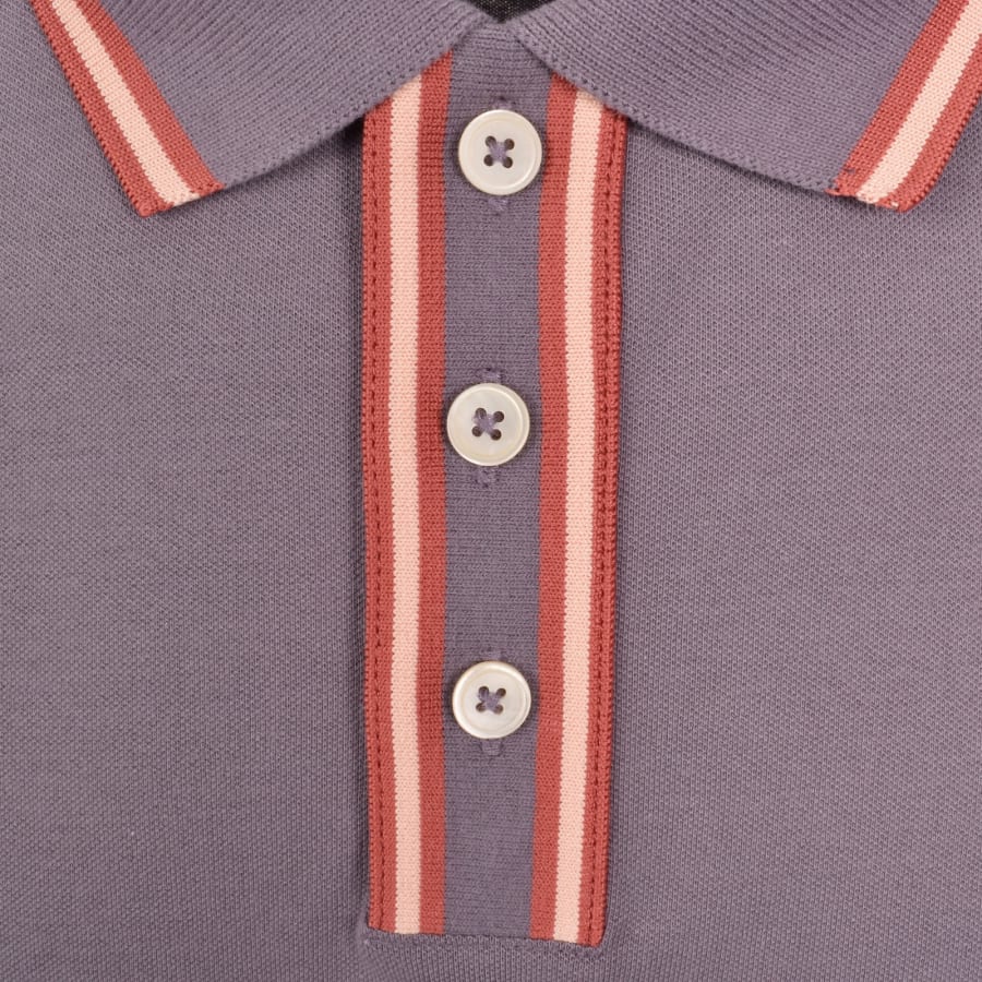 Image number 4 for Paul Smith Polo T Shirt Purple