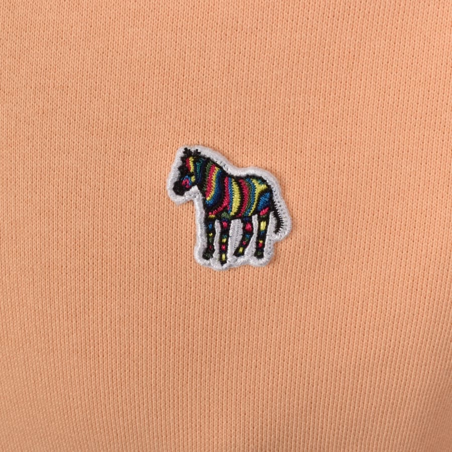 Image number 3 for Paul Smith Zebra Hoodie Orange