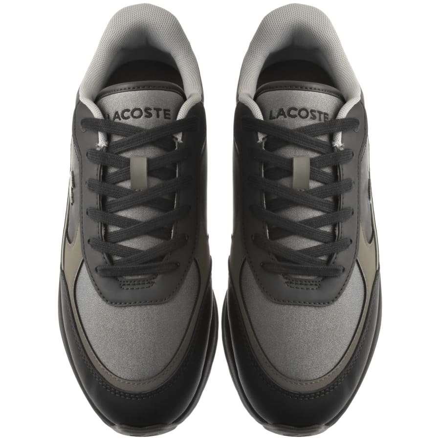Image number 3 for Lacoste Run Set Ace Trainers Grey