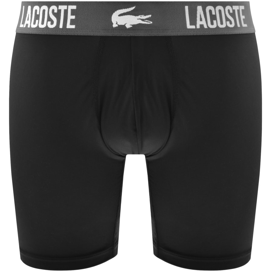 Image number 3 for Lacoste Underwear 3 Pack Boxer Briefs
