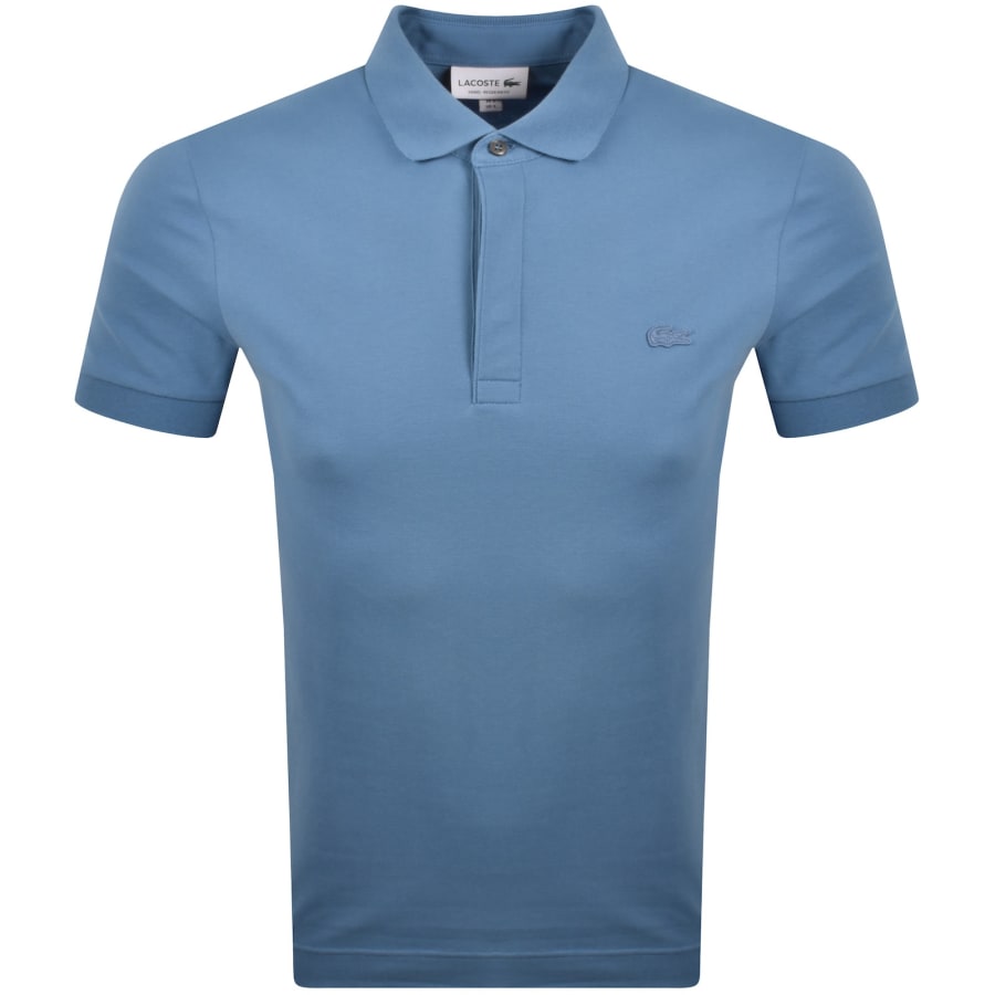 Image number 1 for Lacoste Regular Fit Polo T Shirt Blue