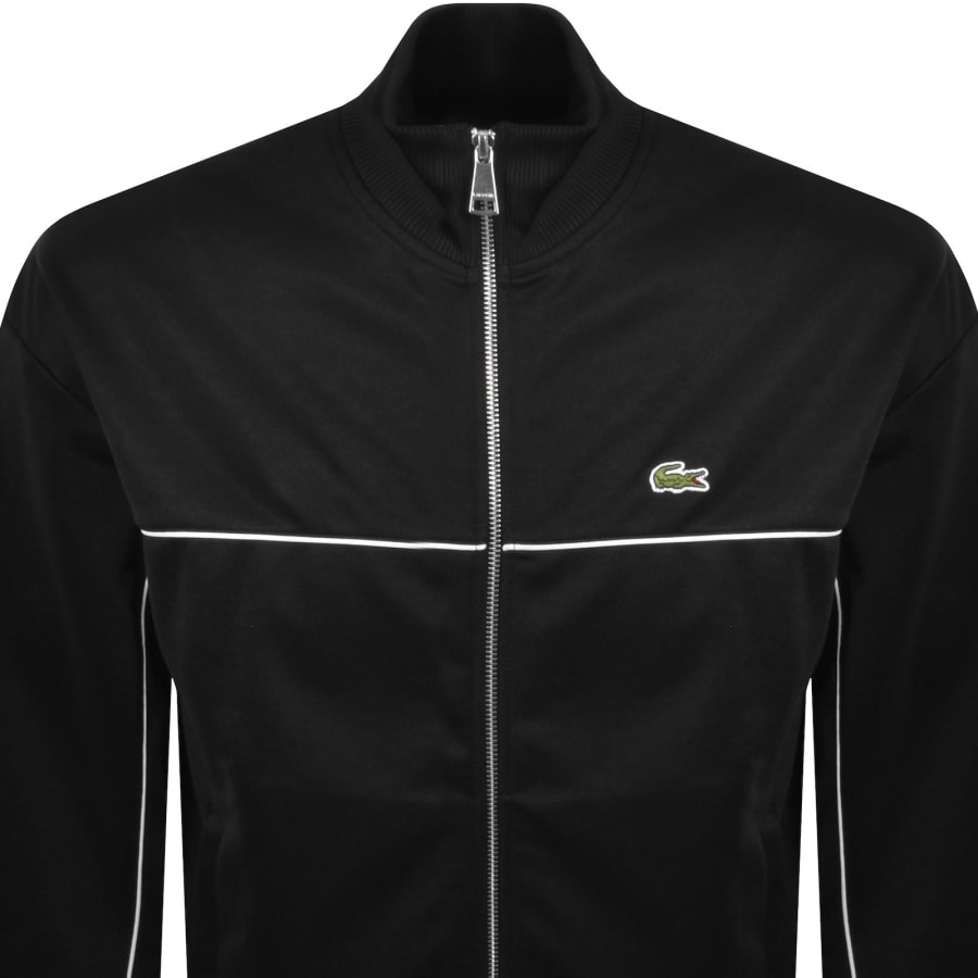 Image number 2 for Lacoste Full Zip Sweatshirt Black
