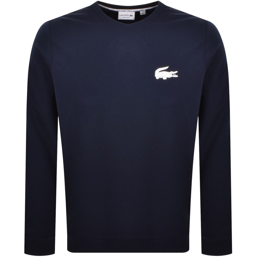 Image number 1 for Lacoste Loungewear Sweatshirt Navy