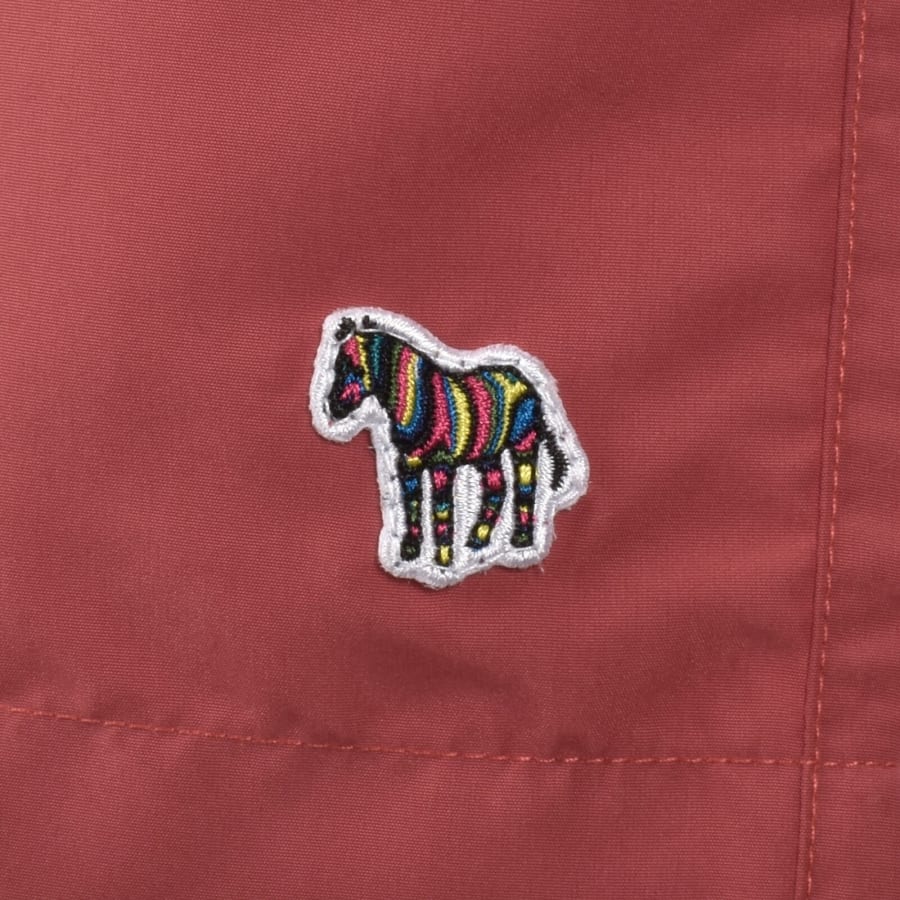 Image number 3 for Paul Smith Zebra Swim Shorts Red