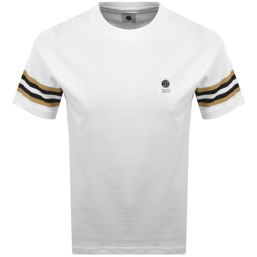 Image number 1 for Pretty Green Stratosphere T Shirt White