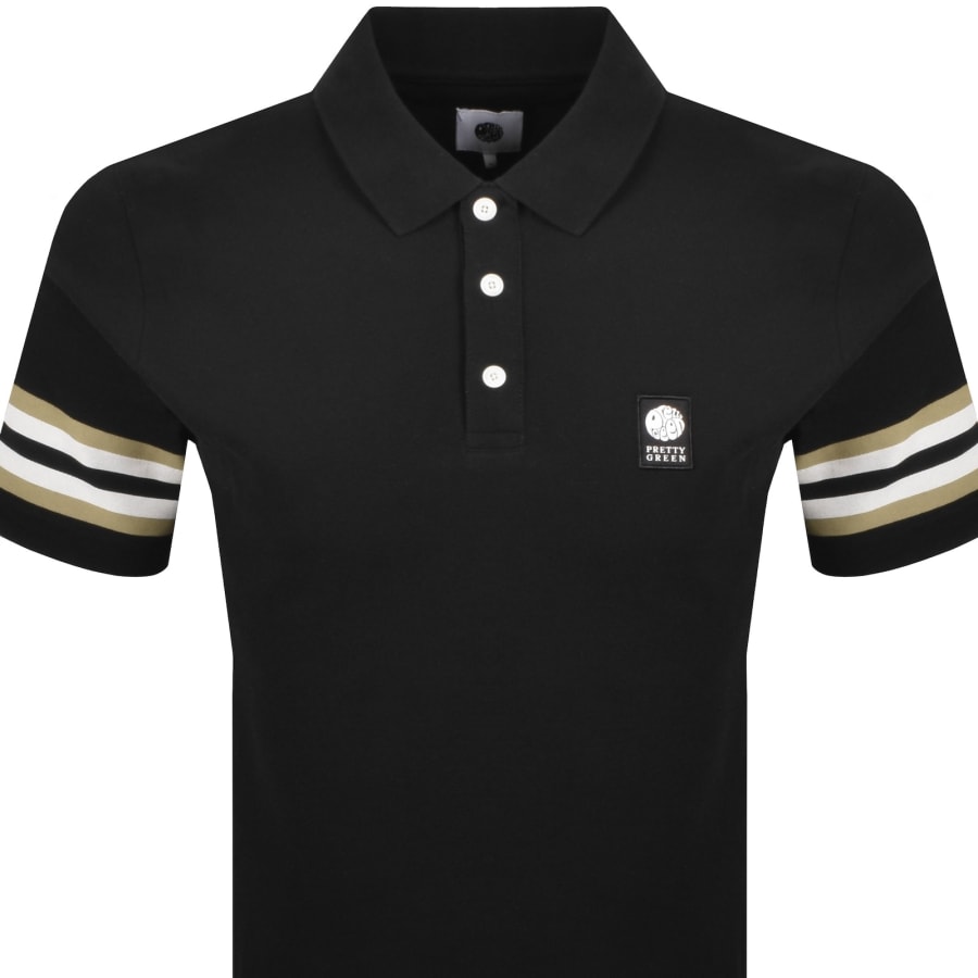 Image number 2 for Pretty Green Polo T Shirt Black
