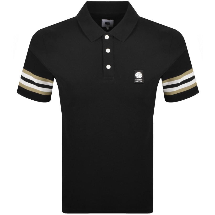 Image number 1 for Pretty Green Polo T Shirt Black