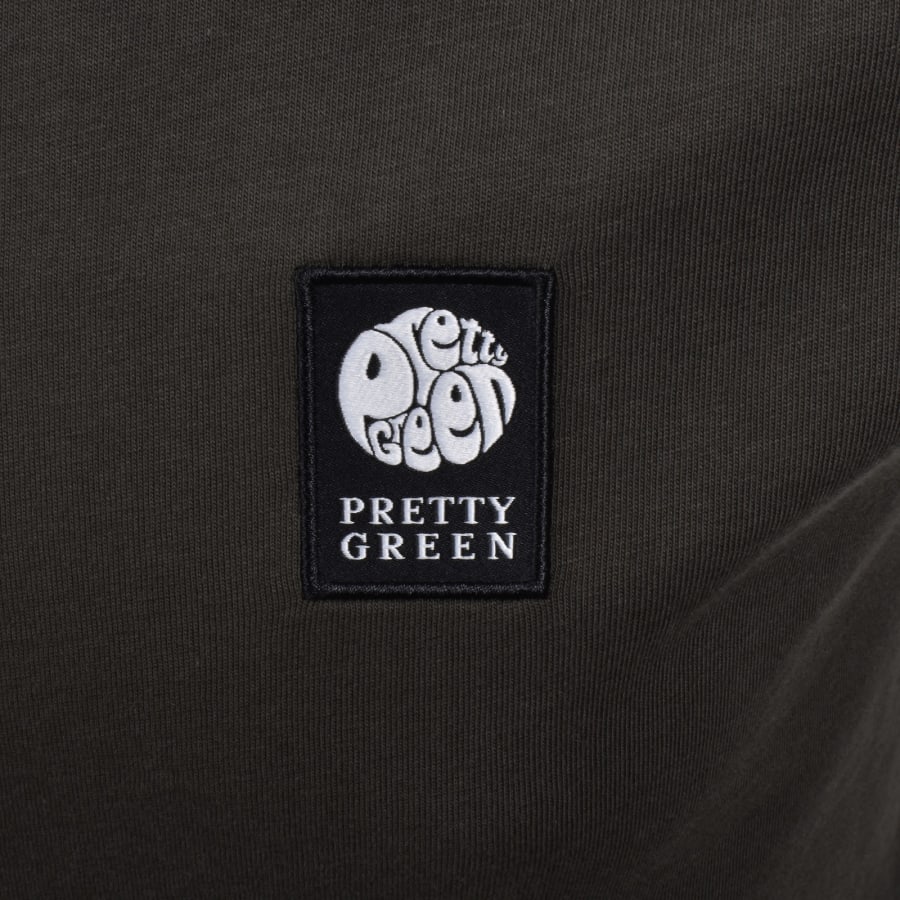 Image number 3 for Pretty Green Sinclair T Shirt Grey