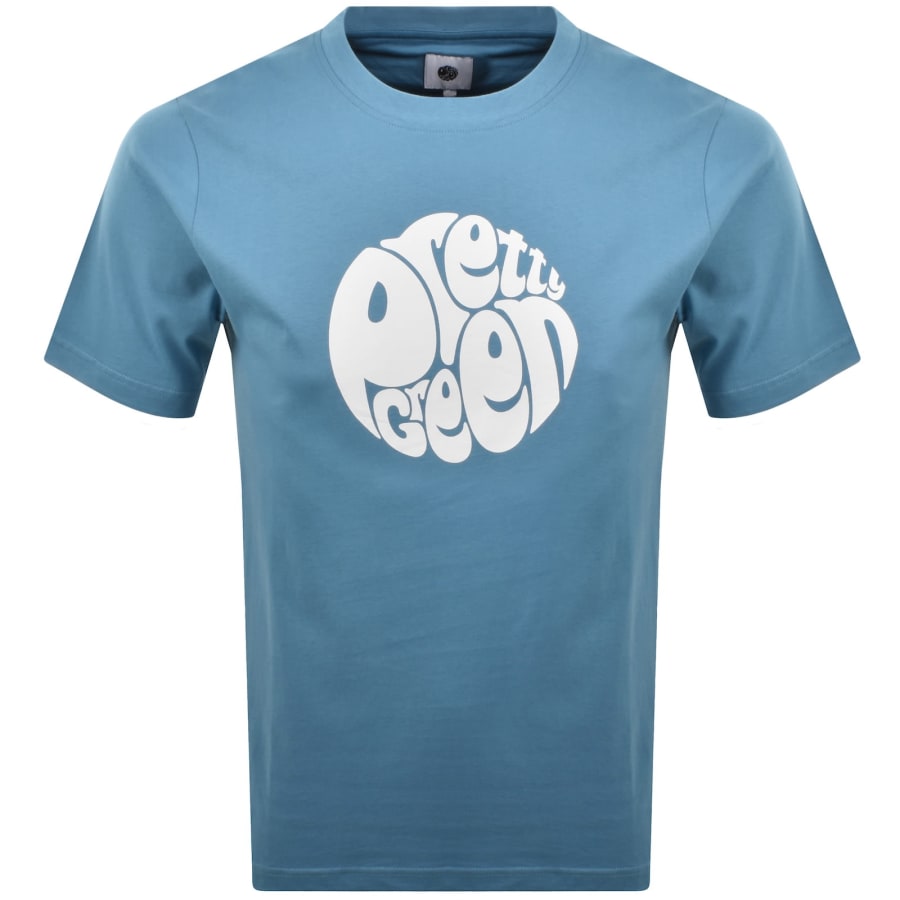 Image number 1 for Pretty Green Gillespie T Shirt Blue