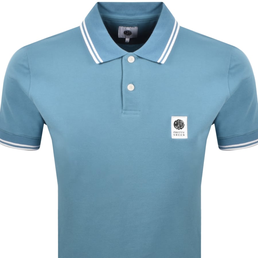 Image number 2 for Pretty Green Polo T Shirt Blue