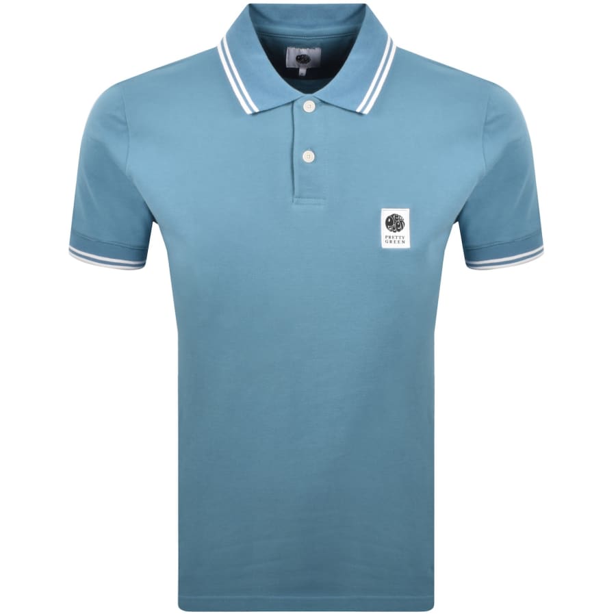 Image number 1 for Pretty Green Polo T Shirt Blue