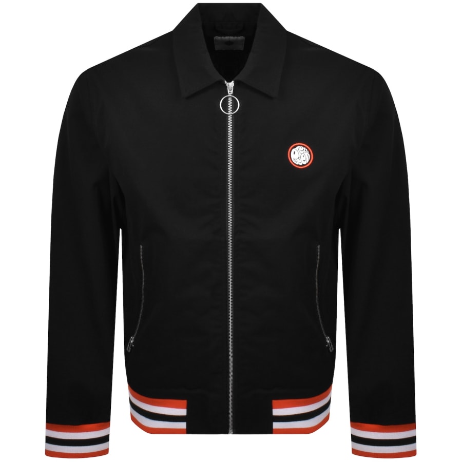 Image number 1 for Pretty Green Stratosphere Bomber Overshirt Black
