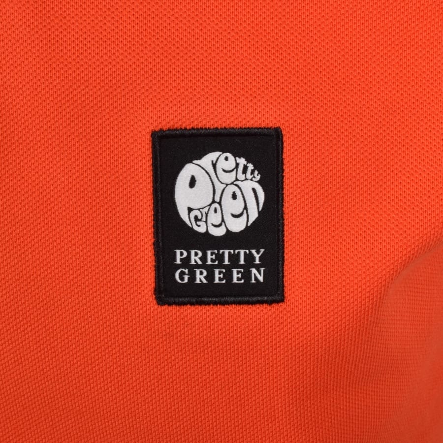 Image number 3 for Pretty Green Polo T Shirt Orange