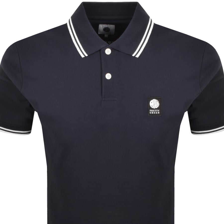 Image number 2 for Pretty Green Polo T Shirt Navy