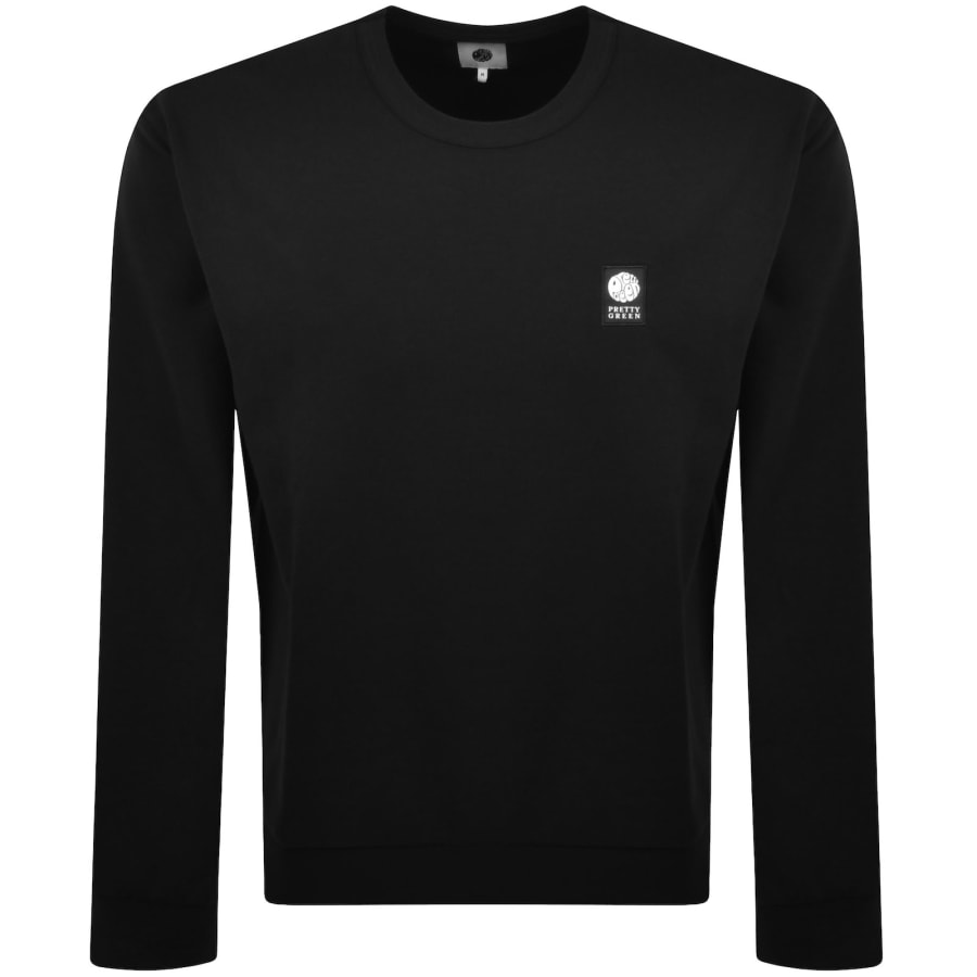 Image number 1 for Pretty Green Brennan Sweatshirt Black