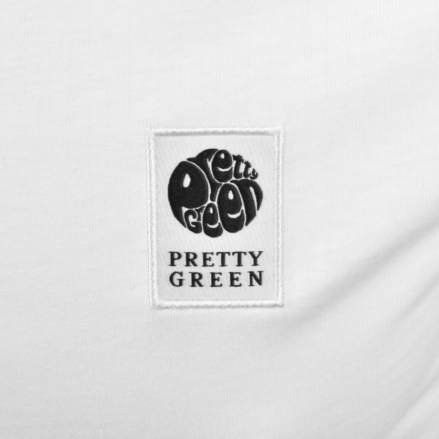 Image number 3 for Pretty Green Sinclair T Shirt White