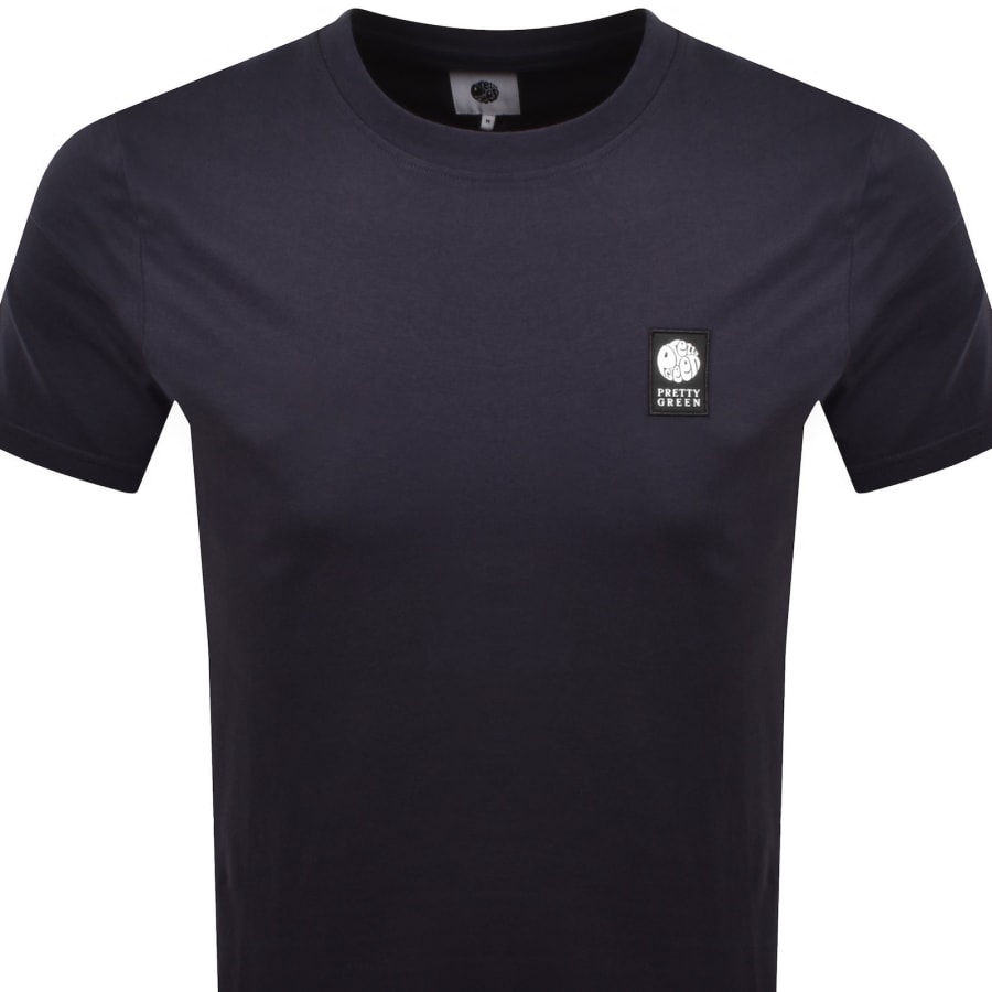 Image number 2 for Pretty Green Sinclair T Shirt Navy