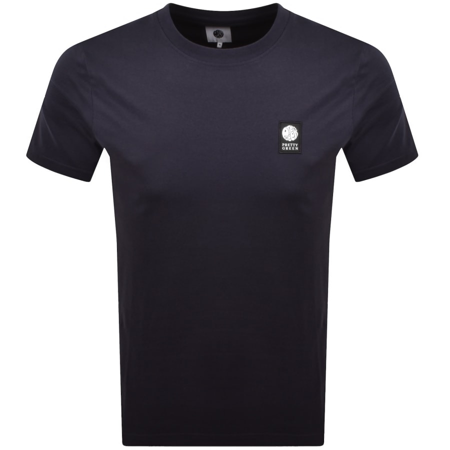 Image number 1 for Pretty Green Sinclair T Shirt Navy