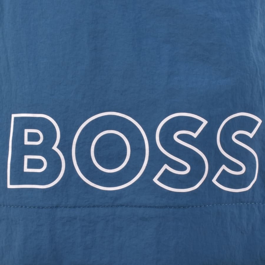 Image number 3 for BOSS Mooneye Swim Shorts Blue