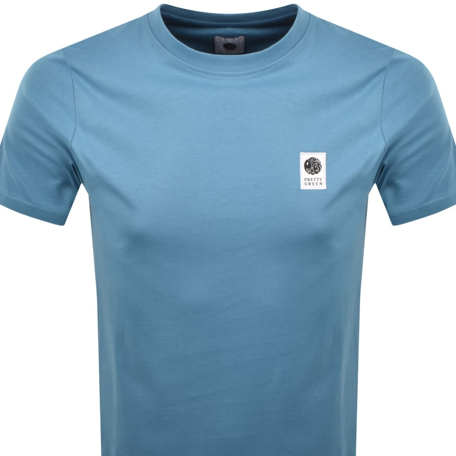 Image number 2 for Pretty Green Sinclair T Shirt Blue